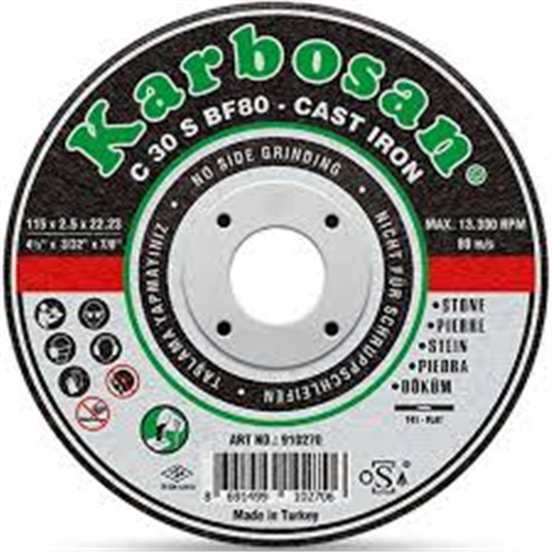 KARBOSAN 115*2.5*22 SC KESME TAŞI ( 910270 )